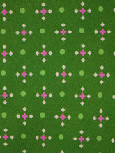 Cravatta Ofelia in seta stampata Verde - Particolare